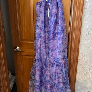Buddy Love Purple Strapless Dress